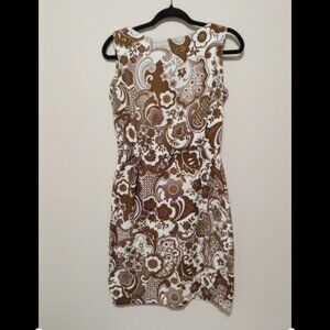 Vintage 60s/70s handmade vintage floral retro dress